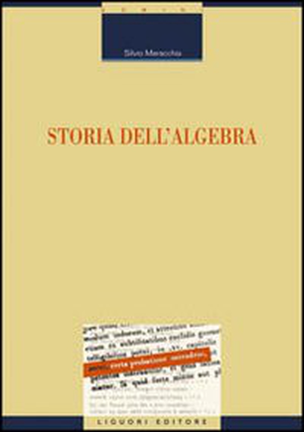 Storia dell'algebra - Librerie.coop Storia dell'algebra - Librerie.coop