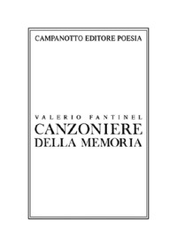 Canzoniere della memoria - Librerie.coop Canzoniere della memoria - Librerie.coop