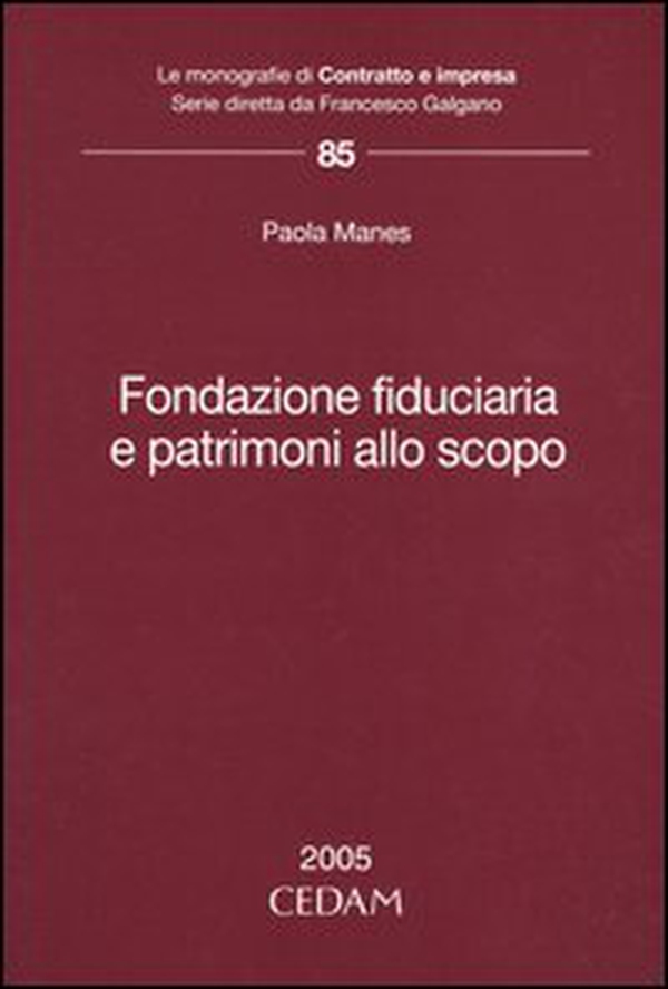 Fondazione fiduciaria e patrimoni allo scopo - Librerie.coop Fondazione fiduciaria e patrimoni allo scopo - Librerie.coop