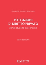 Istituzioni di diritto privato per gli studenti di economia - Librerie.coop