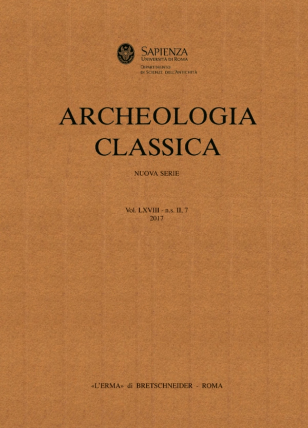 Archeologia Classica, n.s. II, 7, vol. 68, 2017 - Librerie.coop