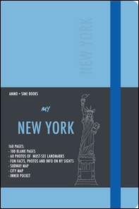 New York visual notebook. Blue duck egg - Librerie.coop New York visual notebook. Blue duck egg - Librerie.coop