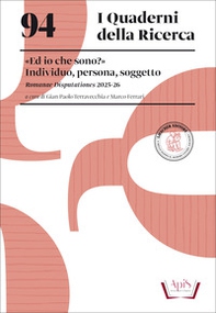 «Ed io che sono?» Individuo, persona, soggetto. Romanae Disputationes 2025-2026 - Librerie.coop