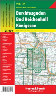 Berchtesgaden, Bad Reichenhall, Königssee 1:25.000 - Librerie.coop