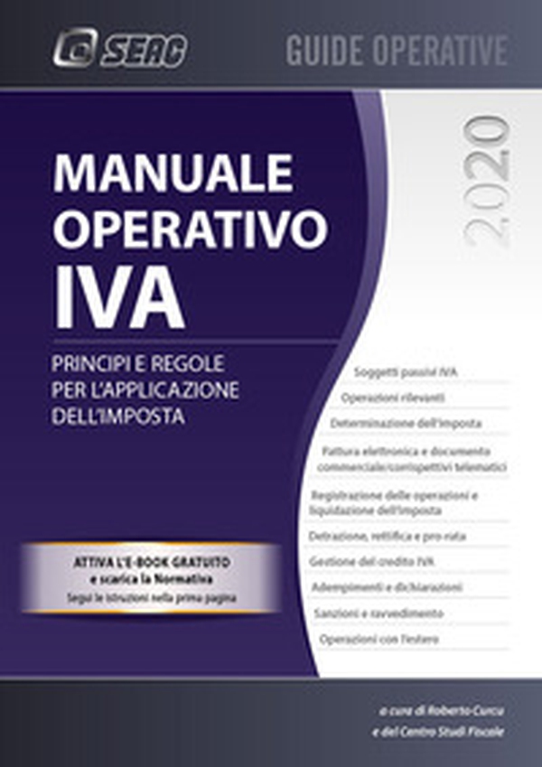 Manuale operativo IVA. Principi e regole per l'applicazione dell'imposta - Librerie.coop Manuale operativo IVA. Principi e regole per l'applicazione dell'imposta - Librerie.coop