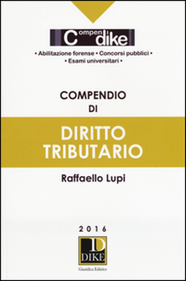 Compendio di diritto tributario - Librerie.coop Compendio di diritto tributario - Librerie.coop