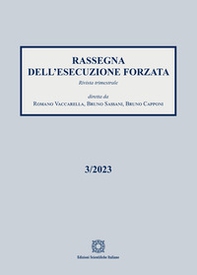 Rassegna dell'esecuzione forzata - Vol. 3 - Librerie.coop