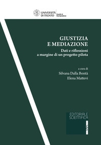 Giustizia e mediazione. Dati e riflessioni a margine di un progetto pilota - Librerie.coop