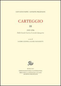 Carteggio - Vol. 3 - Librerie.coop