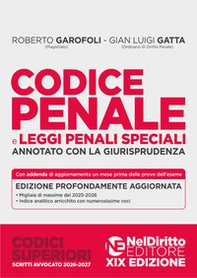 Codice Penale annotato con la giurisprudenza 2026-2027 per l'esame di Avvocato - Librerie.coop