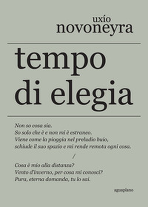 Tempo di elegia - Librerie.coop Tempo di elegia - Librerie.coop
