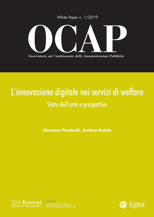 OCAP 1.2019. L’innovazione digitale nei servizi di welfare - Librerie.coop OCAP 1.2019. L’innovazione digitale nei servizi di welfare - Librerie.coop