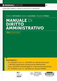 Manuale di diritto amministrativo - Librerie.coop Manuale di diritto amministrativo - Librerie.coop