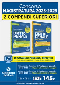 Concorso Magistratura 2025-2026. Kit compendio superiore di diritto penale parte speciale + compendio superiore di diritto penale parte generale - Librerie.coop Concorso Magistratura 2025-2026. Kit compendio superiore di diritto penale parte speciale + compendio superiore di diritto penale parte generale - Librerie.coop