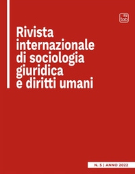 Rivista internazionale di sociologia giuridica e diritti umani - Vol. 5\1 - Librerie.coop Rivista internazionale di sociologia giuridica e diritti umani - Vol. 5\1 - Librerie.coop