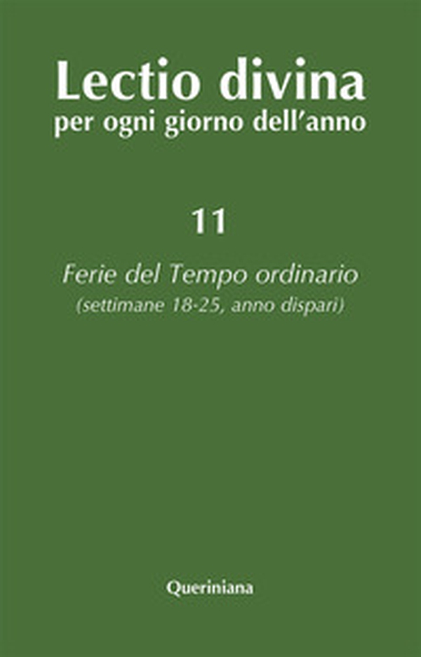 Lectio divina per ogni giorno dell'anno - Vol. 11 - Librerie.coop Lectio divina per ogni giorno dell'anno - Vol. 11 - Librerie.coop