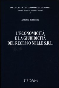 L'economicità e la giuridicità del recesso nelle s.r.l. - Librerie.coop