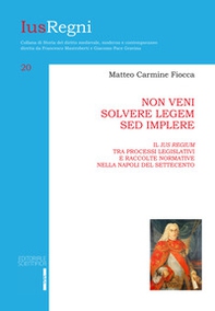 Non veni solvere legem sed implere - Librerie.coop