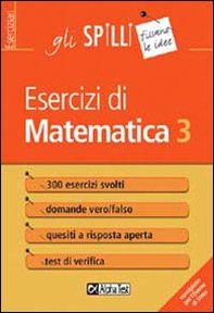 Esercizi di matematica - Vol. 3 - Librerie.coop