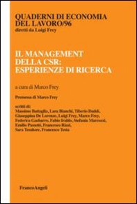 Il management della CSR: esperienze di ricerca - Librerie.coop