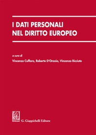 I dati personali nel diritto europeo - Librerie.coop