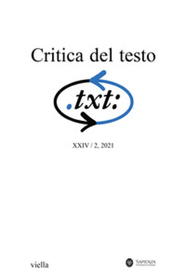 Critica del testo - Librerie.coop Critica del testo - Librerie.coop