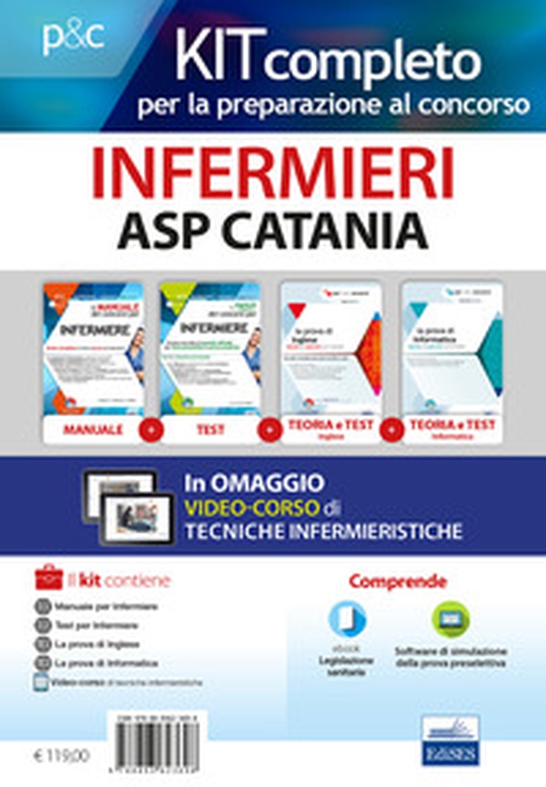Kit completo Infermieri ASP Catania. Manuali per la preparazione completa al concorso - Librerie.coop Kit completo Infermieri ASP Catania. Manuali per la preparazione completa al concorso - Librerie.coop