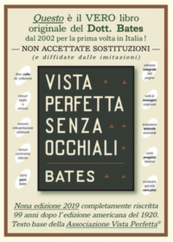 Vista perfetta senza occhiali. La cura della vista imperfetta mediante trattamento senza occhiali - Librerie.coop Vista perfetta senza occhiali. La cura della vista imperfetta mediante trattamento senza occhiali - Librerie.coop