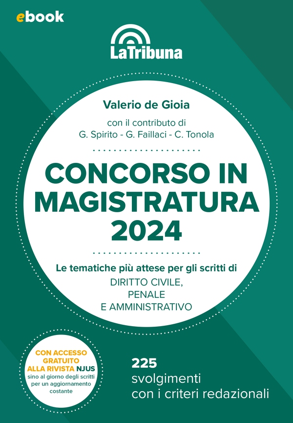Concorso in magistratura 2024 - Librerie.coop Concorso in magistratura 2024 - Librerie.coop