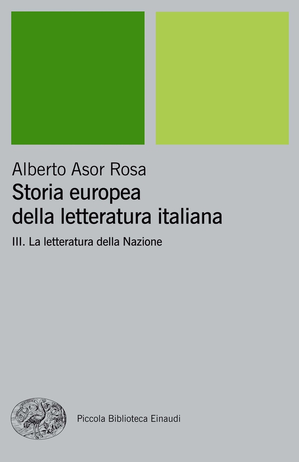 Storia europea della letteratura italiana III - Librerie.coop Storia europea della letteratura italiana III - Librerie.coop
