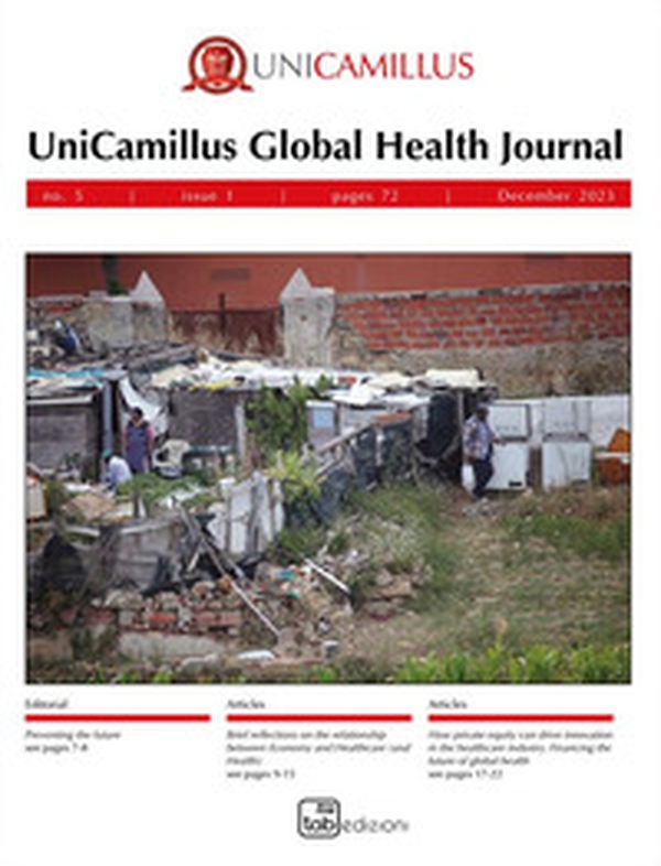UGHJ. UniCamillus Global Health Journal - Vol. 5 - Librerie.coop UGHJ. UniCamillus Global Health Journal - Vol. 5 - Librerie.coop