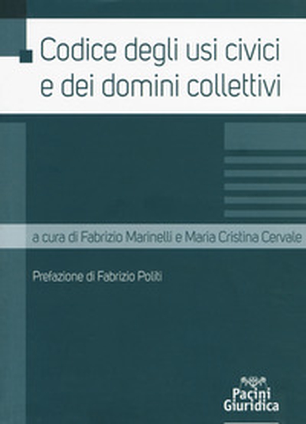 Codice degli usi civili e dei domini collettivi - Librerie.coop Codice degli usi civili e dei domini collettivi - Librerie.coop