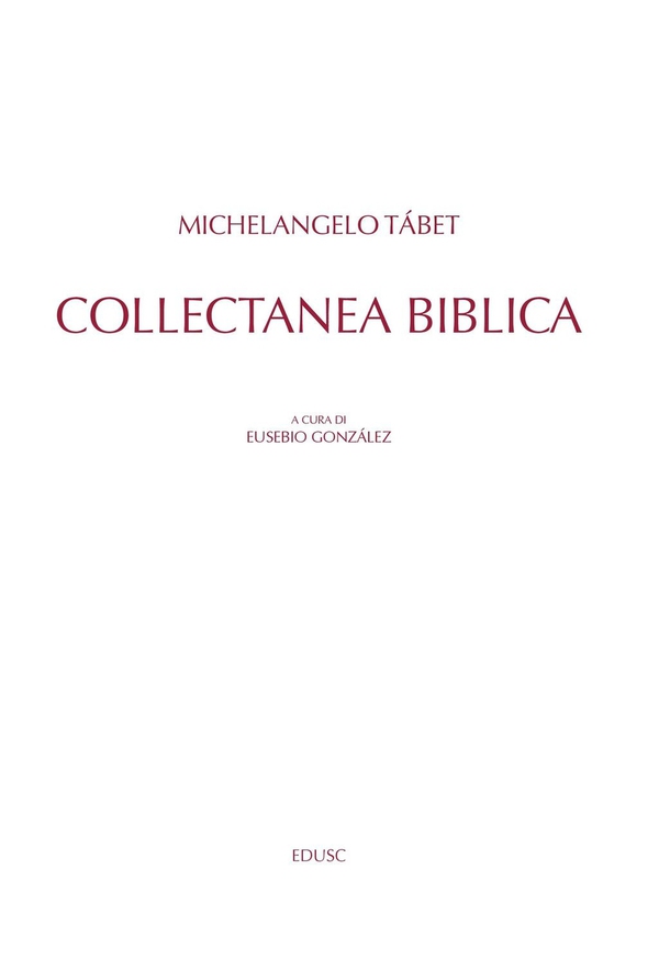 Collectanea biblica - Librerie.coop Collectanea biblica - Librerie.coop