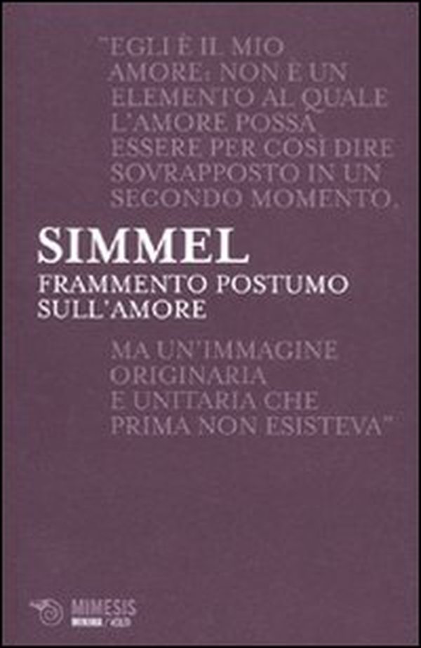 Frammento postumo sull'amore - Librerie.coop Frammento postumo sull'amore - Librerie.coop