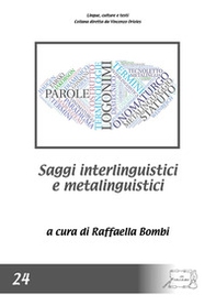 Saggi interlinguistici e metalinguistici - Librerie.coop