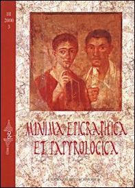 Minima epigraphica et papyrologica. Anno III - Vol. 3 - Librerie.coop