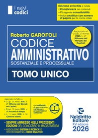 Codice amministrativo 2026 normativo per il concorso in Magistratura - Librerie.coop