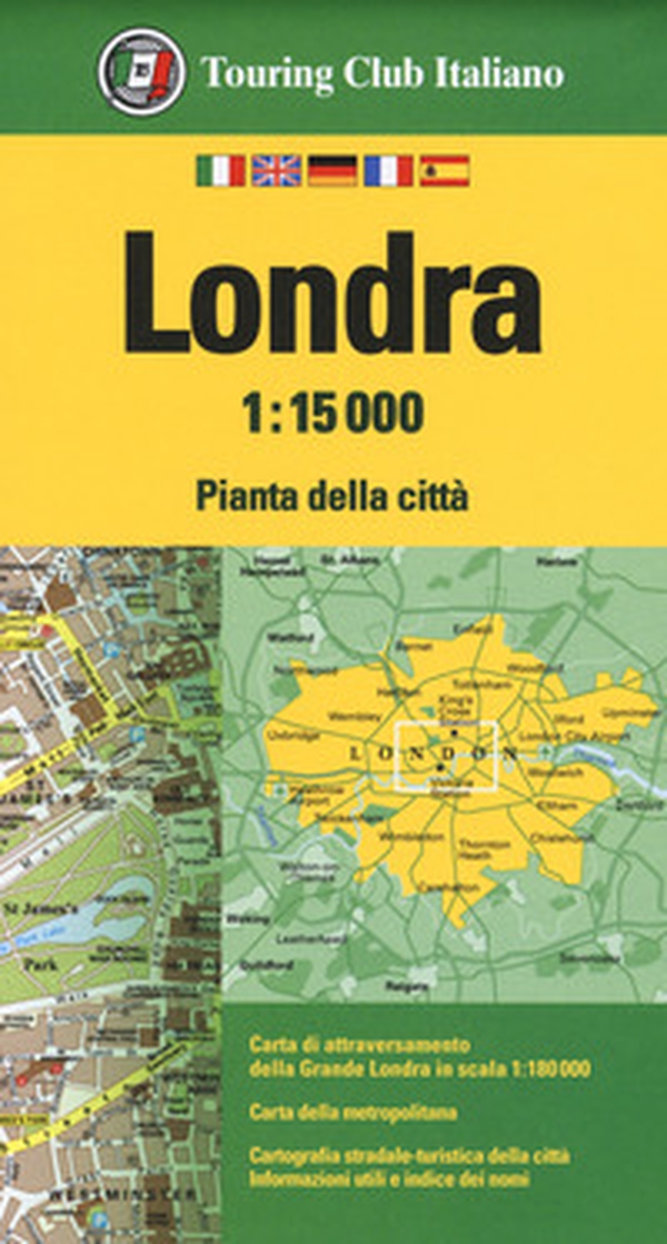 Londra 1:15.000. Pianta della città - Librerie.coop Londra 1:15.000. Pianta della città - Librerie.coop