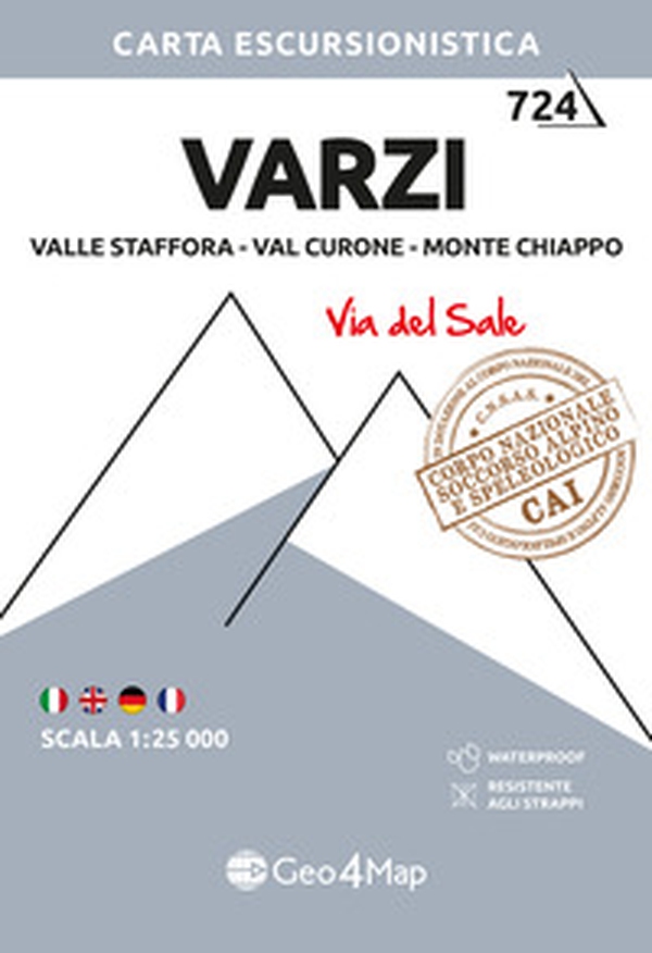 Varzi. Valle Staffora, Val Curone, Monte Chiappo. Carta escursionistica 1:25.000 - Librerie.coop Varzi. Valle Staffora, Val Curone, Monte Chiappo. Carta escursionistica 1:25.000 - Librerie.coop
