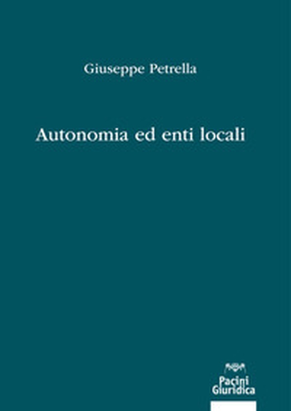 Autonomia ed enti locali - Librerie.coop Autonomia ed enti locali - Librerie.coop
