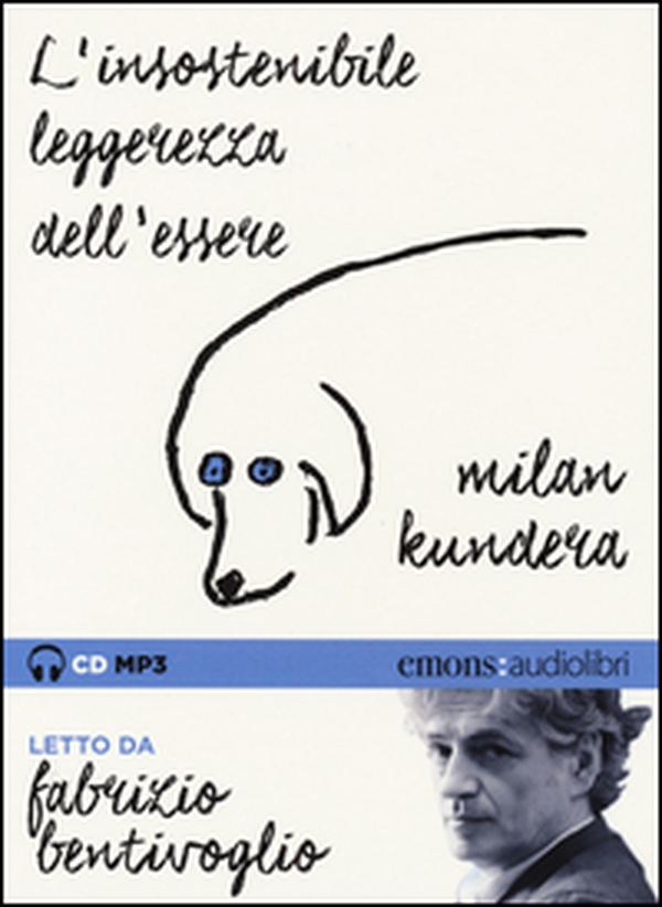 L'insostenibile leggerezza dell'essere letto da Fabrizio Bentivoglio. Audiolibro. CD Audio formato MP3 - Librerie.coop L'insostenibile leggerezza dell'essere letto da Fabrizio Bentivoglio. Audiolibro. CD Audio formato MP3 - Librerie.coop