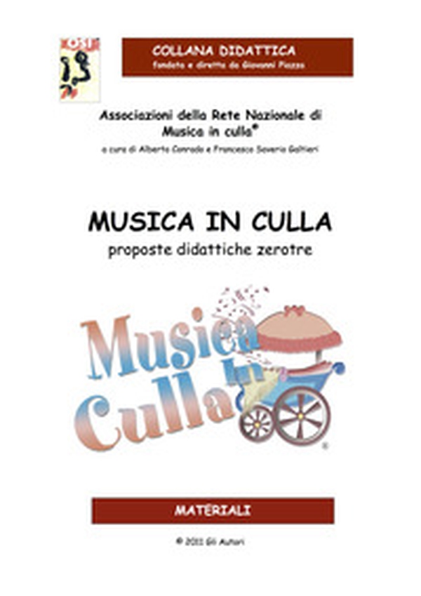 Musica in culla. Proposte didattiche zerotre - Librerie.coop Musica in culla. Proposte didattiche zerotre - Librerie.coop