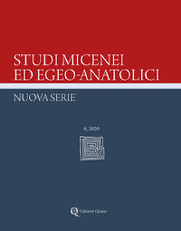 Studi micenei ed egeo-anatolici. Nuova serie - Librerie.coop Studi micenei ed egeo-anatolici. Nuova serie - Librerie.coop