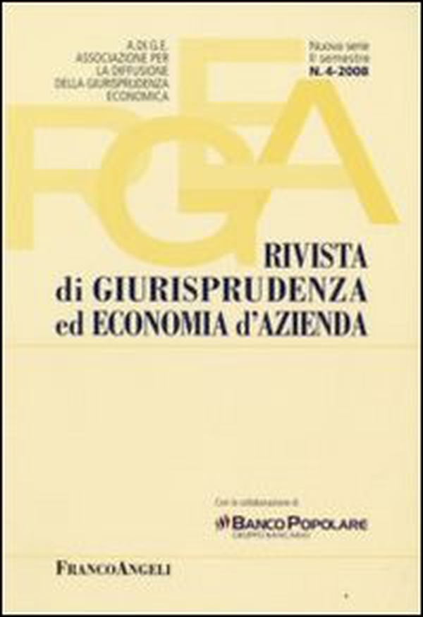 Rivista di giurisprudenza ed economia d'azienda - Librerie.coop Rivista di giurisprudenza ed economia d'azienda - Librerie.coop