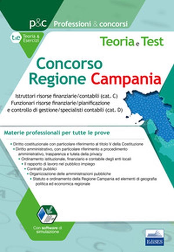 Concorso Regione Campania istruttori contabili e funzionari risorse finanziarie/contabili. Teoria e test sulle materie professionali. Tutte le prove - Librerie.coop Concorso Regione Campania istruttori contabili e funzionari risorse finanziarie/contabili. Teoria e test sulle materie professionali. Tutte le prove - Librerie.coop