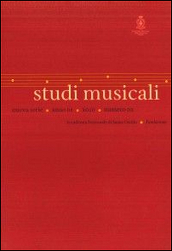 Studi musicali (2010). N.S. - Librerie.coop Studi musicali (2010). N.S. - Librerie.coop