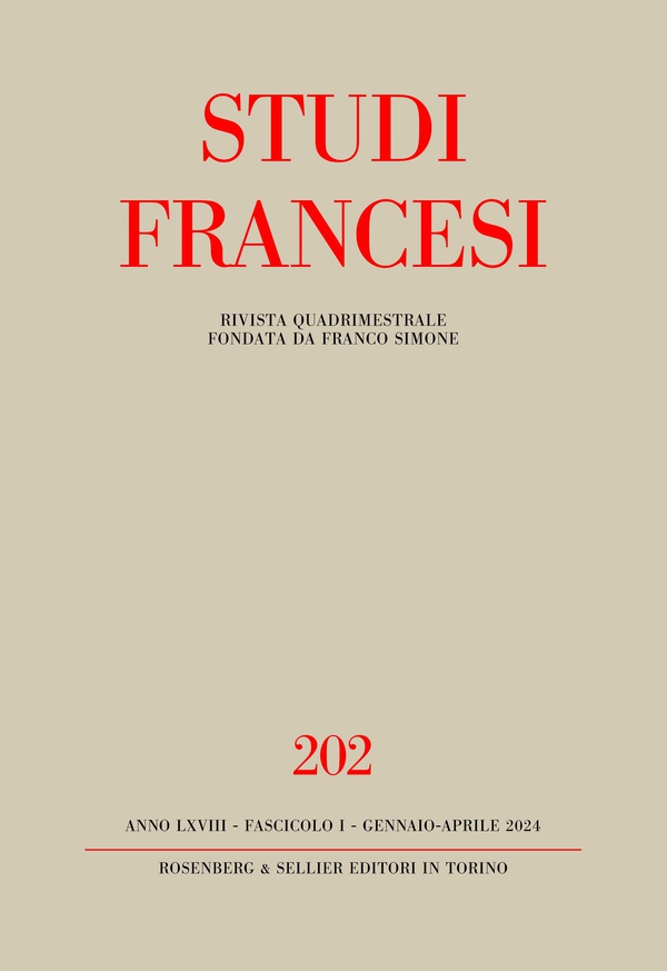 Studi Francesi 202 - Librerie.coop Studi Francesi 202 - Librerie.coop