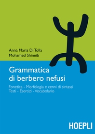 Grammatica di berbero - Librerie.coop Grammatica di berbero - Librerie.coop