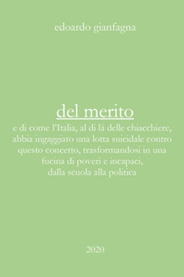 Del merito - Librerie.coop Del merito - Librerie.coop