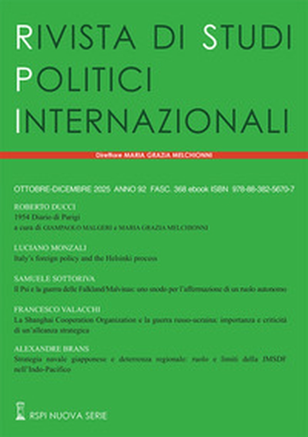 Rivista di studi politici internazionali - Vol. 4 - Librerie.coop